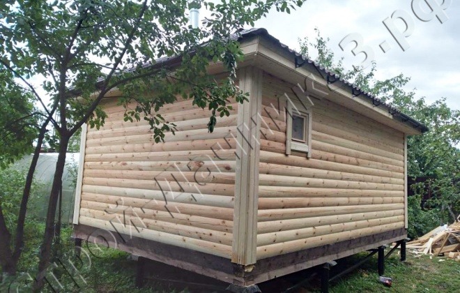 3 Брусовая баня Б-21 6×4, 24 м², Город Москва, Новосходненское шоссе (19)